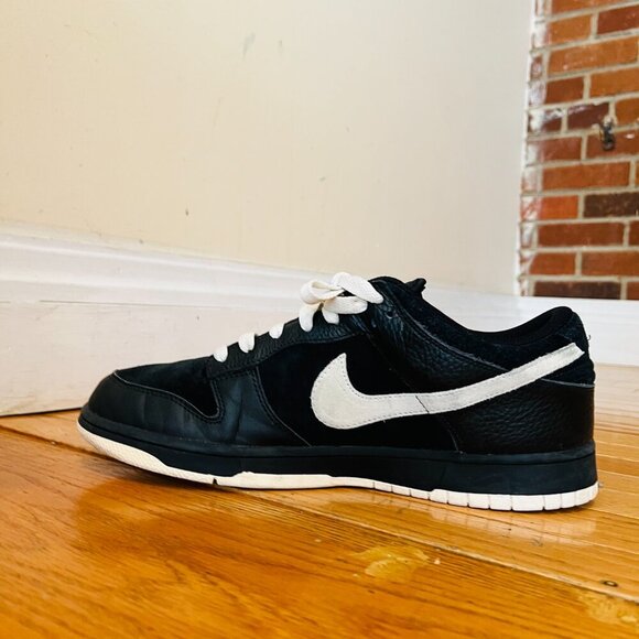 Nike Dunk 2008 Black Sail White Size 13 Sneakers 318020-013 - Picture 7 of 16